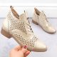 8. Openwork ankle boots Potocki W WOL205 gold