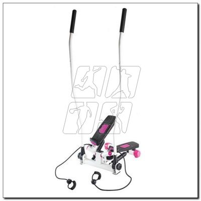 2. Stepper with movable arms and HMS S3085 links pink-white