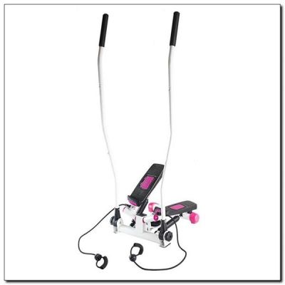 2. Stepper with movable arms and cables HMS S3085 pink and white