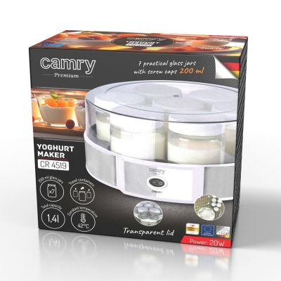 9. CAMRY CR 4519 Yogurt Maker