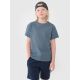 Boy's oversize plain T-shirt 4F 4FJWSS25TTSHM2324-46S