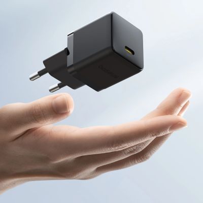 5. Baseus Palm 20W USB-C Wall Charger - Black