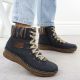 6. Women's navy blue ankle boots Rieker 73343-15