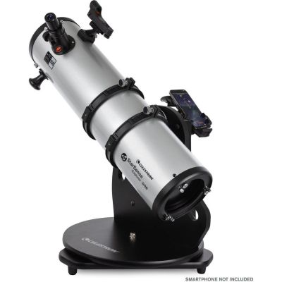 4. Celestron StarSense Explorer 150mm Reflector 459x Telescope Black, Silver