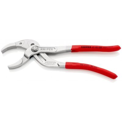 2. Pliers for sanitary traps and connectors 250mm, 25-80mm, chrome plated