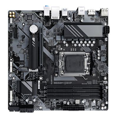 10. GIGABYTE B650M D3HP AMD B650 Motherboard Socket AM5 Micro ATX