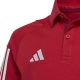 3. adidas Tiro 23 Competition Cotton Polo T-shirt for kids red HI4715
