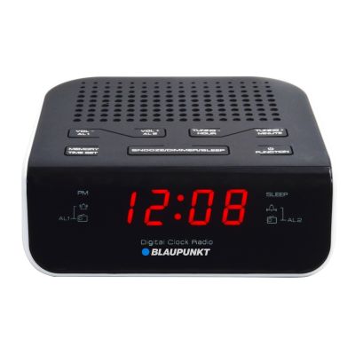 Blaupunkt CR5WH clock radio black and white
