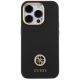 3. Guess Silicone Logo Strass 4G case for iPhone 15 Pro Max - black