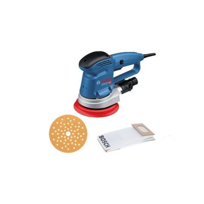 Bosch GEX 34-150 Professional Random Orbital Sander 12000 RPM 24000 OPM Black, Blue, Grey, Red