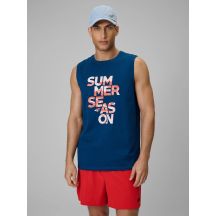 Men's sleeveless shirt 4F 4FWSS26TSLEM269-46S