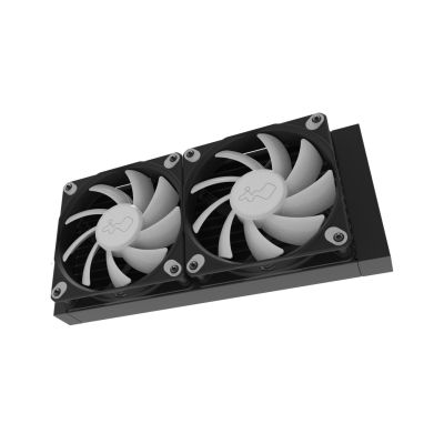In Win NR24 Processor Liquid Cooling Kit 12cm Black 1 pc.