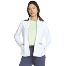 Skechers The Hoodless Hoodie GoWalk Shine Jacket JA78-WHT White L