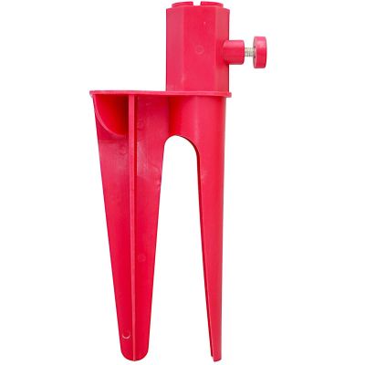 6. DRAW-IN UMBRELLA BASE 28CM RED