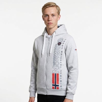 6. Geographical Norway Fogora DB 100 M sweatshirt WZ3066H/GN-Blended Gray