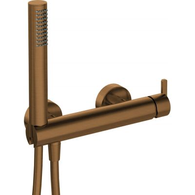 Shower faucet with shower set