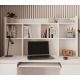 10. KUBA DESK SET + WHITE EXTENSION