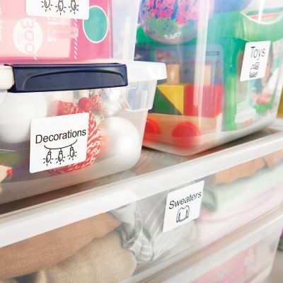 17. Dymo labels for various applications 57x32mm white 2093095 12 rolls