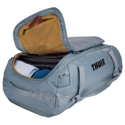 12. Thule Chasm TDSD303 Pond Gray Sports Bag 70L Polyester Gray