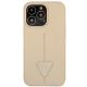 3. Guess GUHCP14LPSATLE iPhone 14 Pro 6,1 "beige / beige hardcase SaffianoTriangle Logo