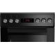 2. BEKO FSE52321DBD gas-electric cooker | convection | grill | steam cleaning | black