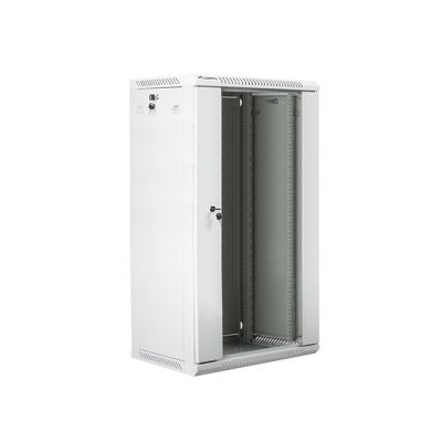 3. Lanberg WF01-6422-10S Rack 22U Wall-Mounted Cabinet Gray