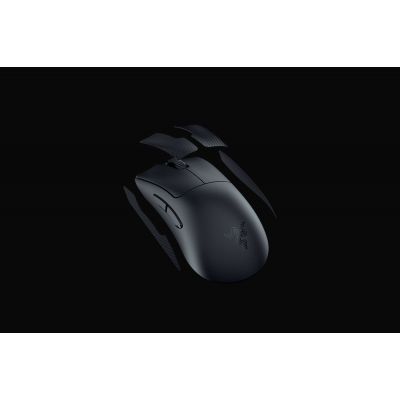 3. Razer DeathAdder V3 Pro Gaming Mouse Right Side RF Wireless + USB Type-C Optical 30000 DPI