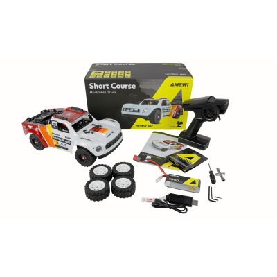 2. Amewi 22739 remote-controlled model off-road car short course/stadium electric motor 1:14