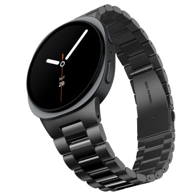 2. Spigen Modern Fit Band 316L Bracelet for Samsung Galaxy Watch 40/44/46 mm - Black