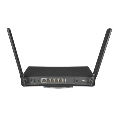 6. WiFi 6 router Mikrotik hAP ax3 (C53UiG+5HPaxD2HPaxD) 2.4GHz(2x2)/5GHz(2x2) 5p