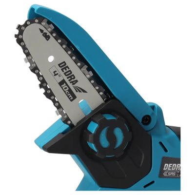 5. Dedra MINI CHAINSAW 4" 18V WITHOUT BATTERY AND CHARGER