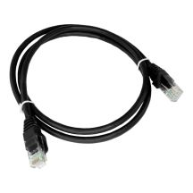 ALANTEC PATCH-CORD U/UTP CAT.6 PVC 0.5M BLACK
