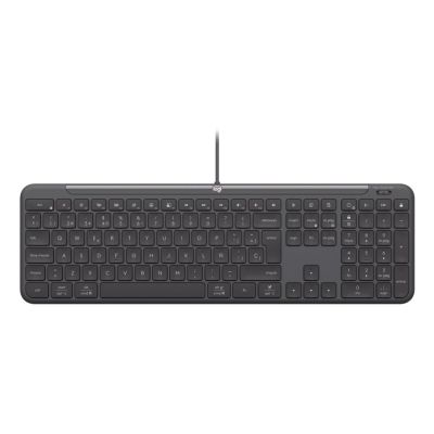 4. Logitech 920-013343 Keyboard Mouse Included Home/Office USB QWERTZ German Graphite