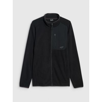 3. Men’s Regular-Fit Fleece with Stand-Up Collar 4F 4FWAW25TFLEM414-20S