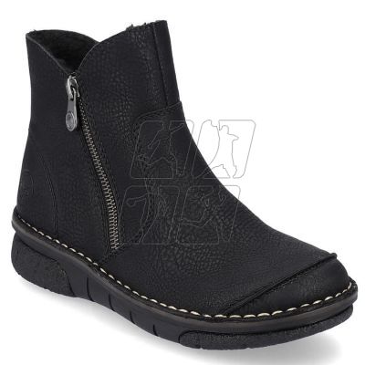 9. Comfortable insulated boots Rieker W RKR612 black