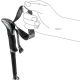 11. LEKI TR MAKALU FX trekking poles, 110-130cm green