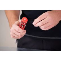 Magnetic screwdriver with LiftUp 25 bit magazine, assorted