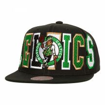 Mitchell &amp; Ness Varsity Bust Snapback Boston Celtics Cap HHSS6461-BCEYYPPPBLCK