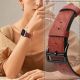 5. Strap Leather for Apple Watch 38 / 40 / 41 mm band bracelet - red