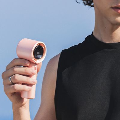 5. Jisulife Handheld Fan Pro1 3600mAh FA53 (ABS) Mini Blower Portable USB Fan - Pink