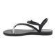 4. IPANEMA ELEGANT SAND BLACK/SILVER 83782-BN808