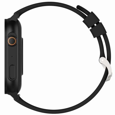 6. Smartwatch Gravity GT15-1 Black Silicone Strap + Black Bracelet
