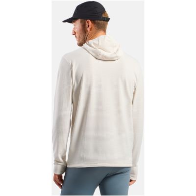 3. Men's Odlo ESSENTIAL THERMAL Mid layer hoody, beige