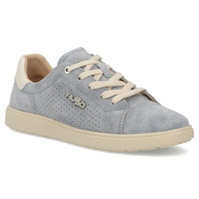 Women's blue leather shoes Filippo DP6738