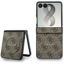 Guess 4G Classic MagSafe Case for Samsung Galaxy Z Flip 8 - Brown