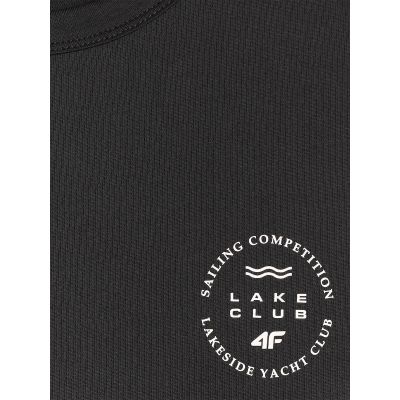 6. Men's sleeveless relaxed smooth t-shirt 4F 4FRSS26TSLEM330-20S