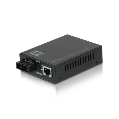 LevelOne FVT-2001 network converter 100 Mbit/s 1310 nm Multifunctional Black