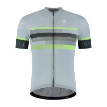 Rogelli HERO II cycling jersey grey-lime L