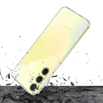 3. 3mk Clear Case for Samsung Galaxy A55 5G - transparent