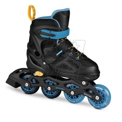 3. Spokey Quattro 4IN1 inline skates SPK-943434 size 38-41 BK/DBL